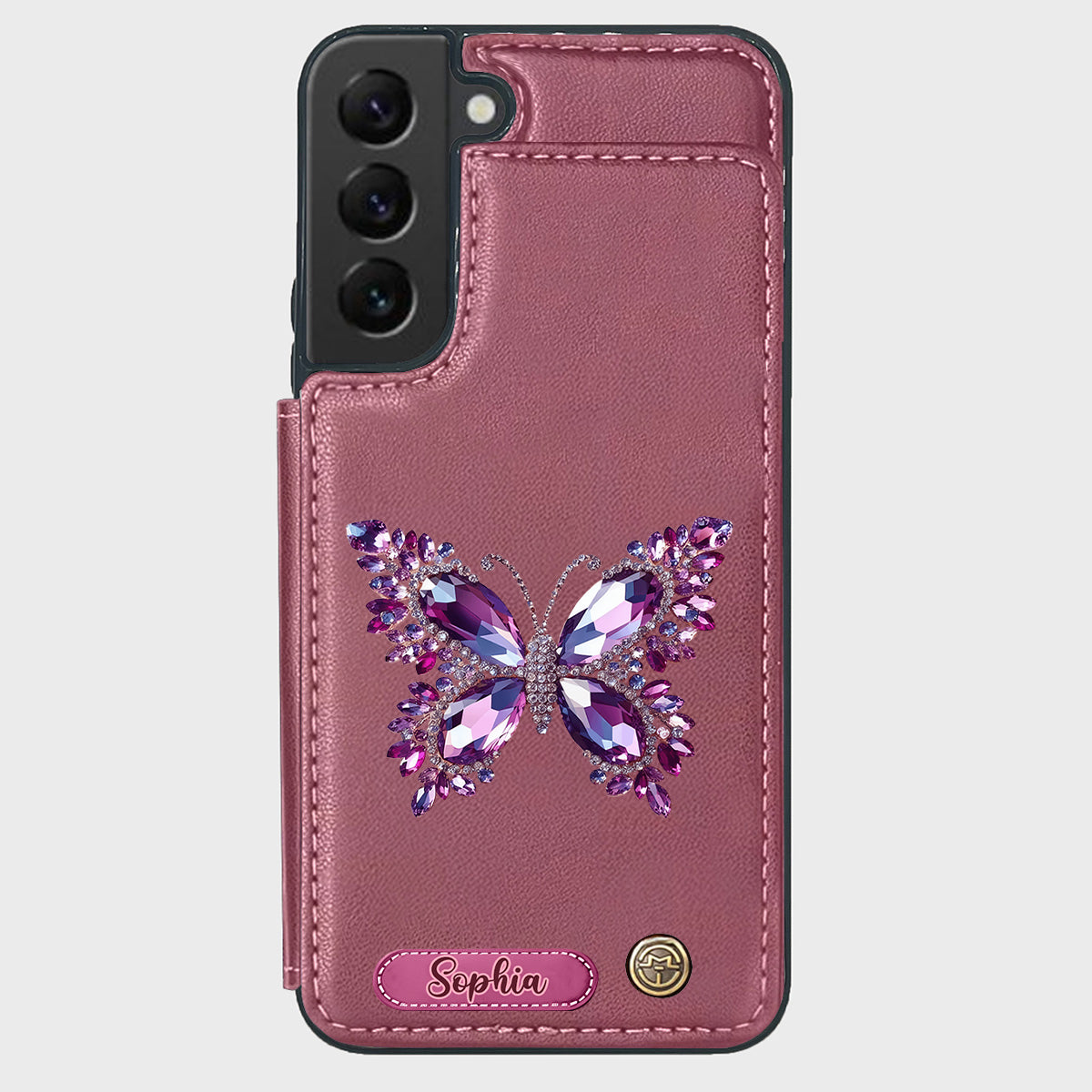 Wunderschöner Schmetterling – personalisierte Schmetterlings-Handyhülle