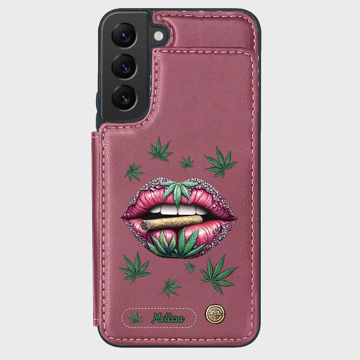 Get High - Personalized Weed Wallet Phone Case
