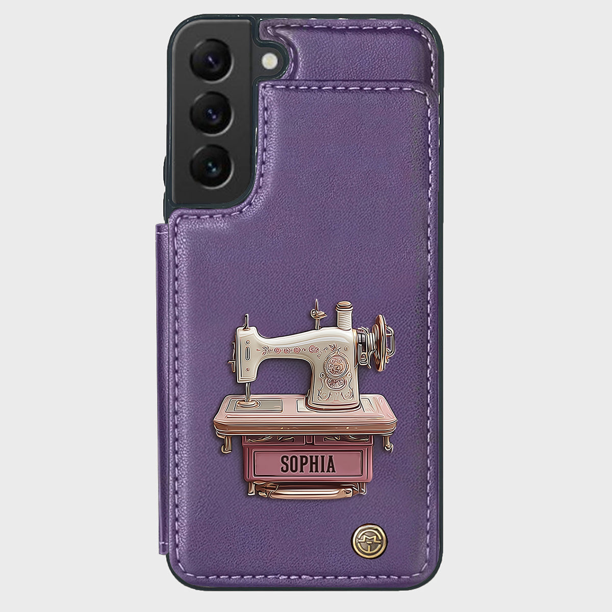Sewing Machine - Personalized Sewing Wallet Phone Case