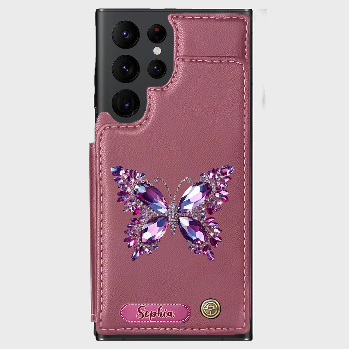 Wunderschöner Schmetterling – personalisierte Schmetterlings-Handyhülle