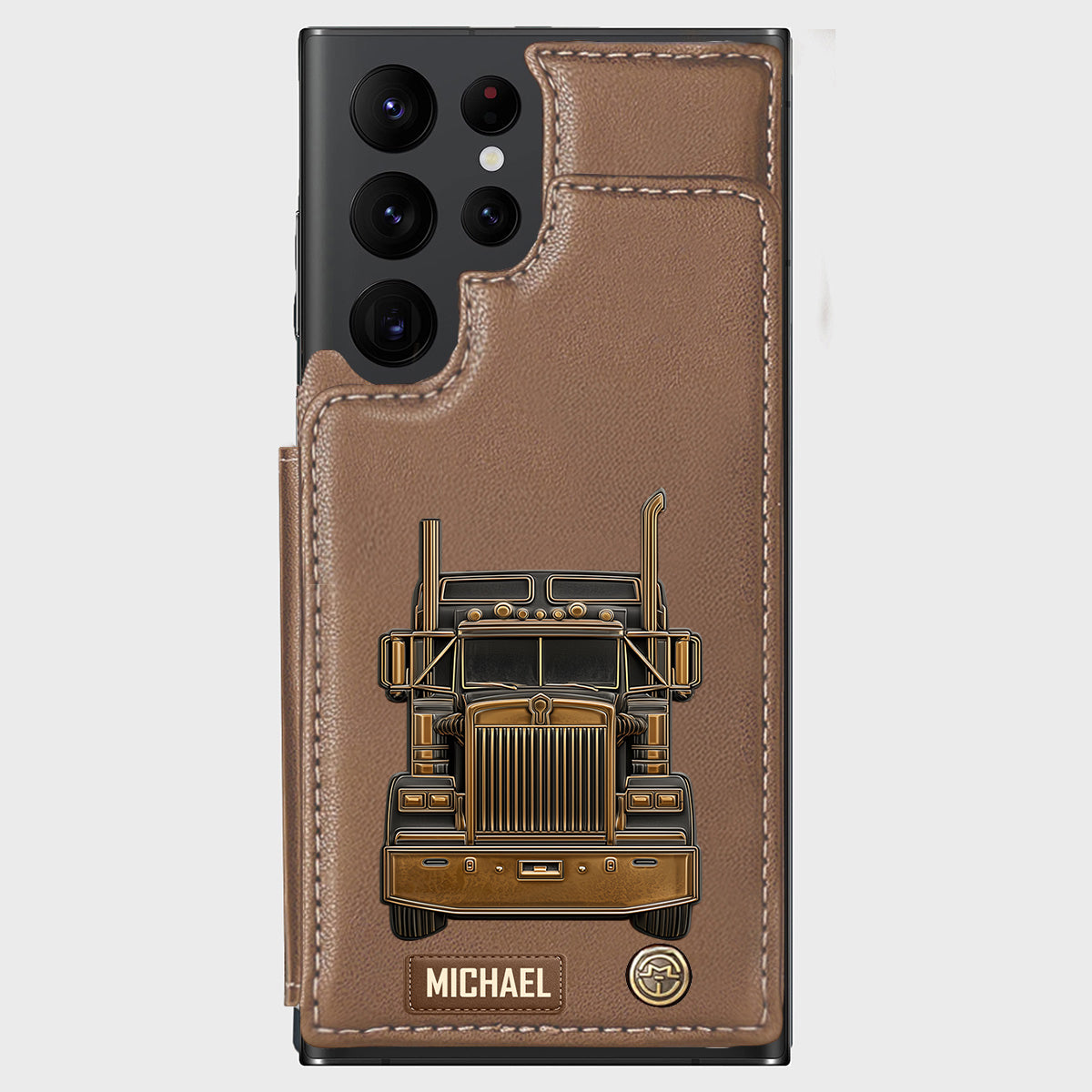 LKW-Fahrer – Personalisierte Handyhülle mit LKW-Motiv