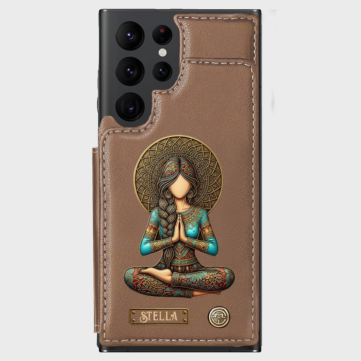 Lose Your Mind Find Your Soul - Personalized Yoga Wallet Phone Case