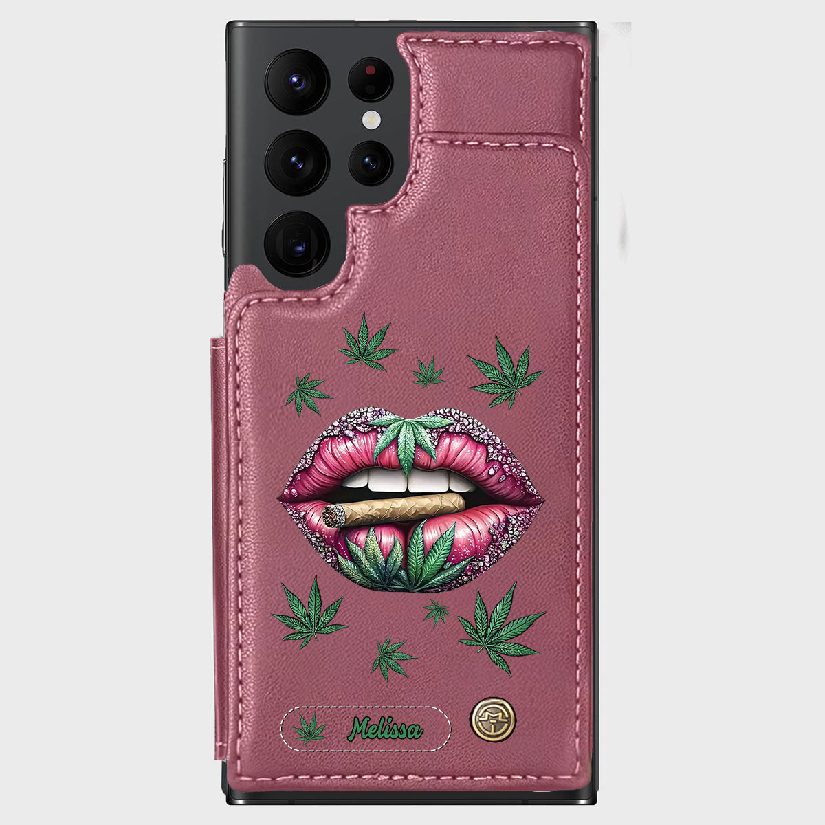 Get High - Personalized Weed Wallet Phone Case