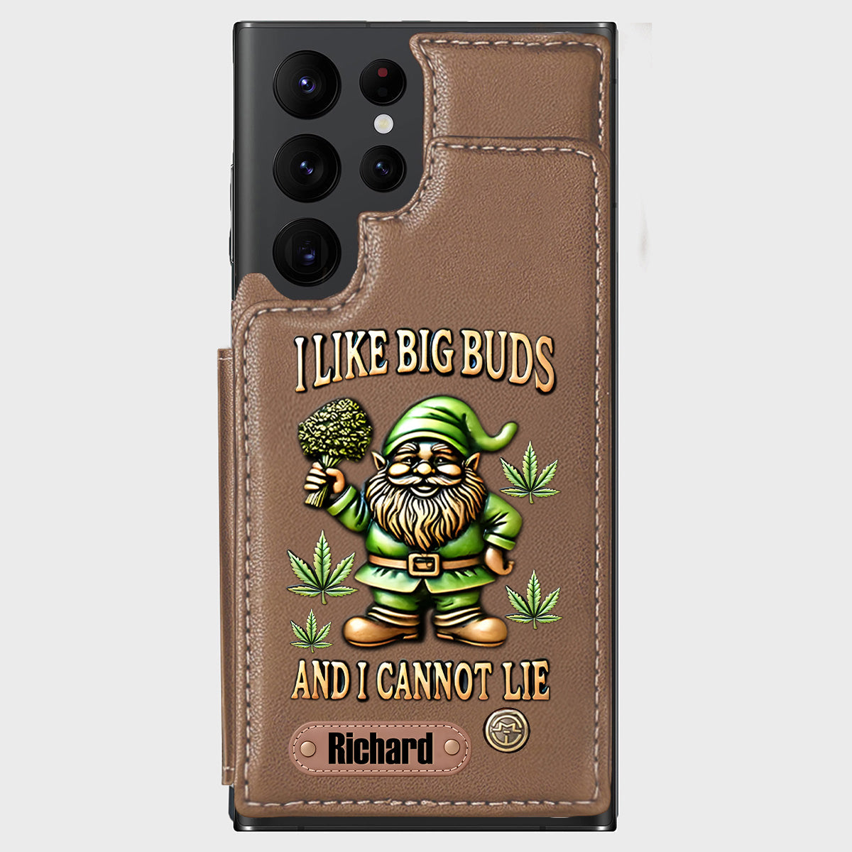 I Like Big Buds - Personalized Weed Wallet Phone Case