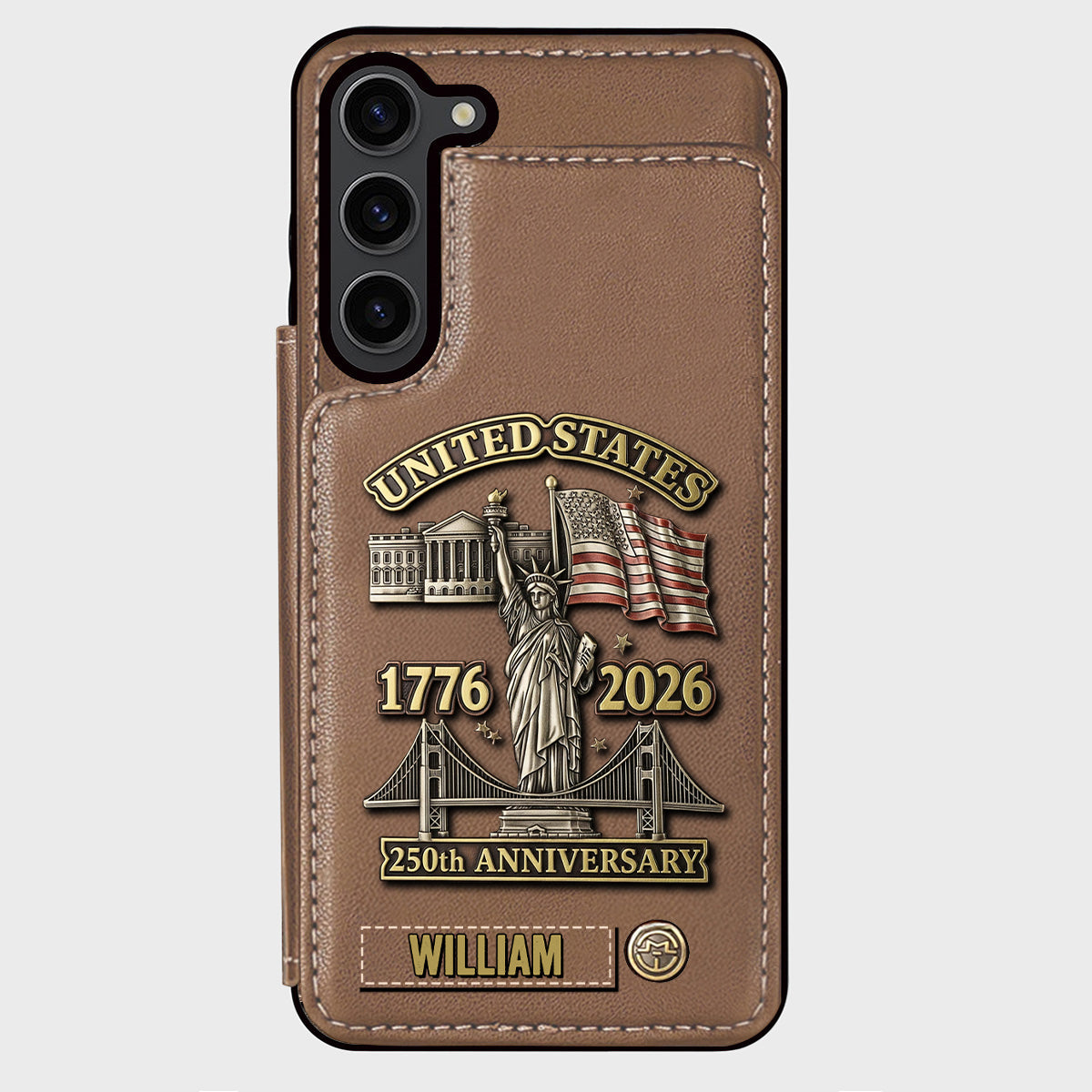 250th Anniversary - Personalized Wallet Phone Case