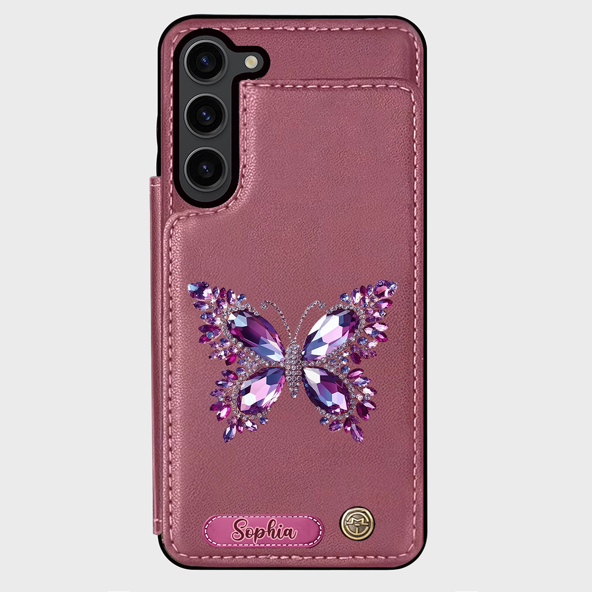 Wunderschöner Schmetterling – personalisierte Schmetterlings-Handyhülle
