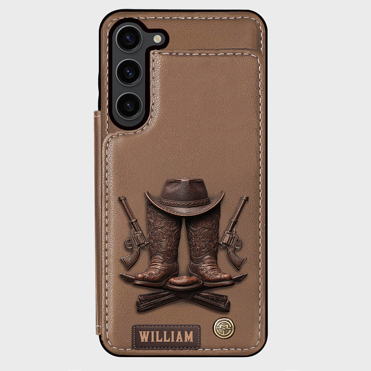Western Spirit – Personalisierte Handyhülle im Western-Look