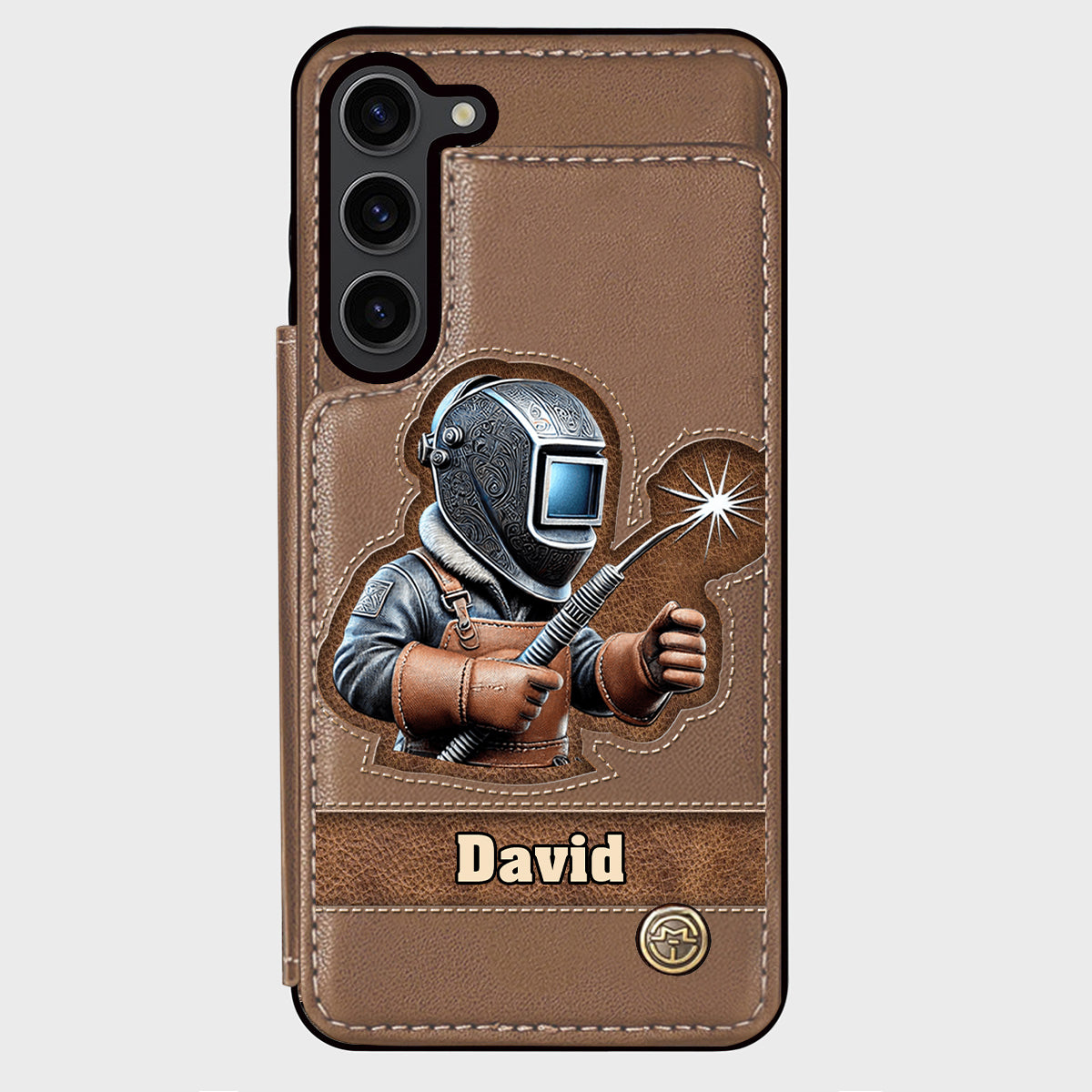 Aus Starken werden Schweißer – Personalisierte Handyhülle mit Schweißer-Motiv