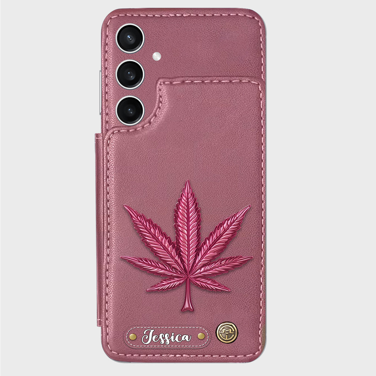 Good Mood - Personalized Weed Wallet Phone Case