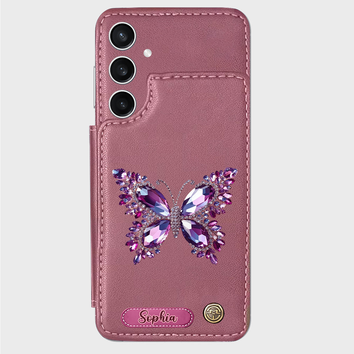 Wunderschöner Schmetterling – personalisierte Schmetterlings-Handyhülle