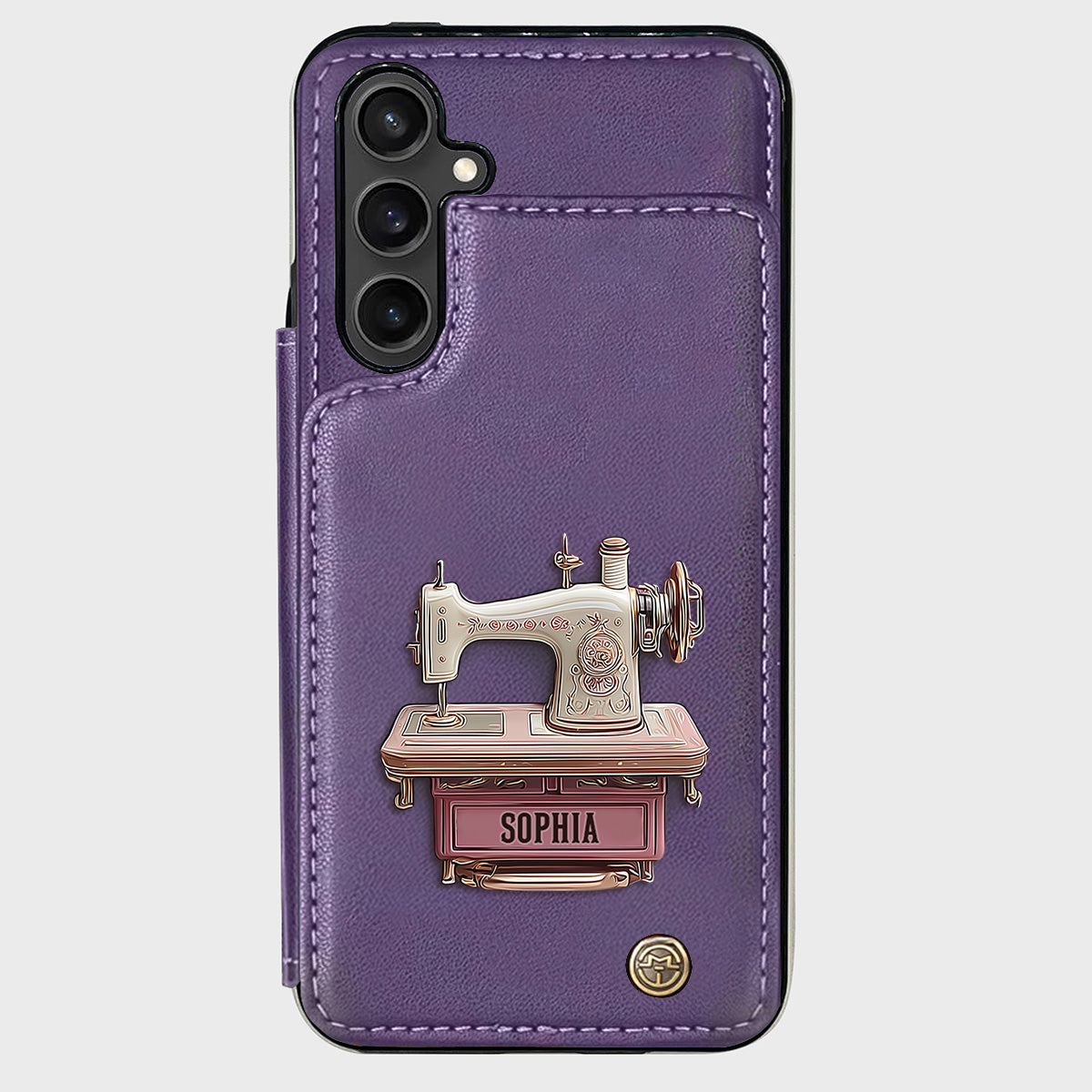 Sewing Machine - Personalized Sewing Wallet Phone Case