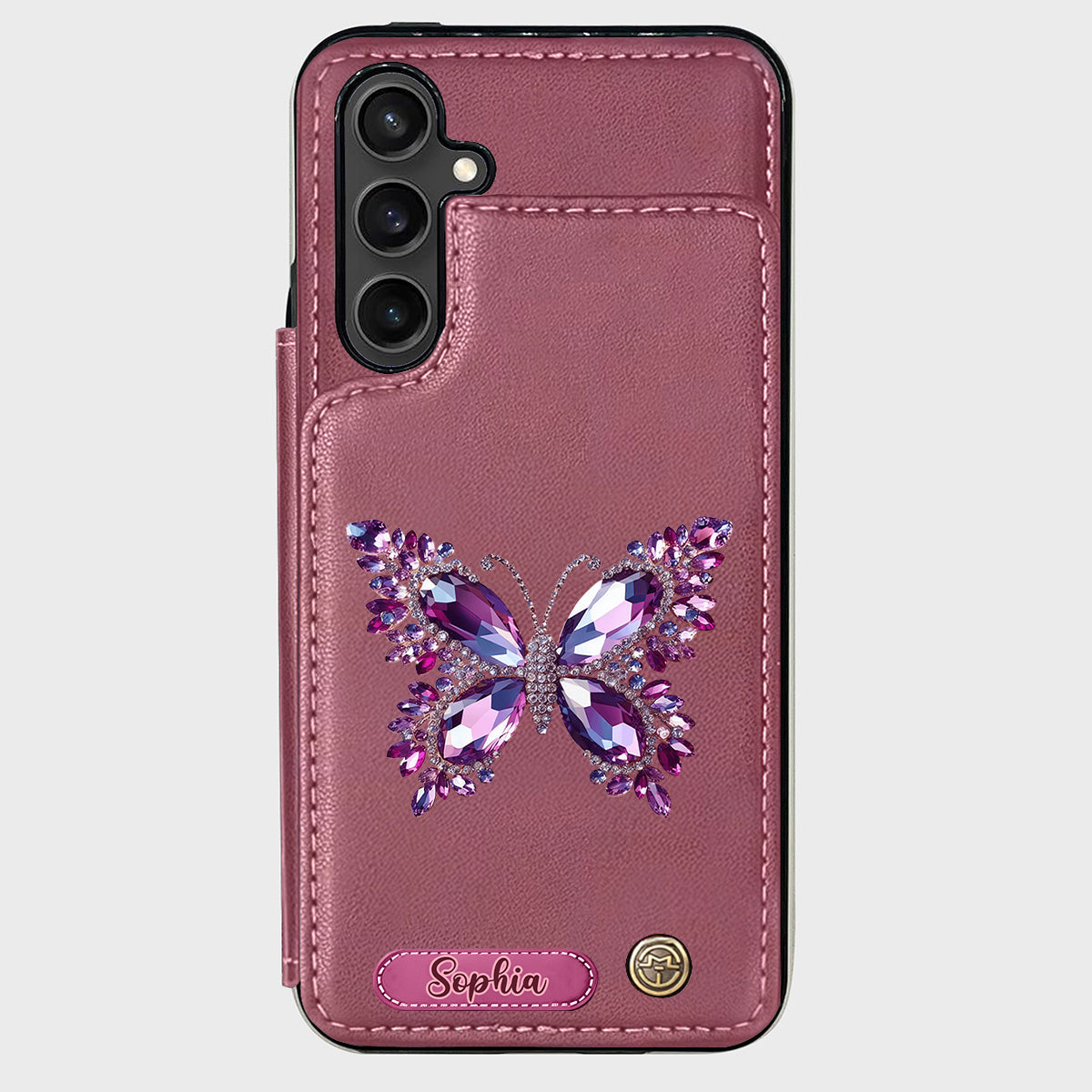 Wunderschöner Schmetterling – personalisierte Schmetterlings-Handyhülle