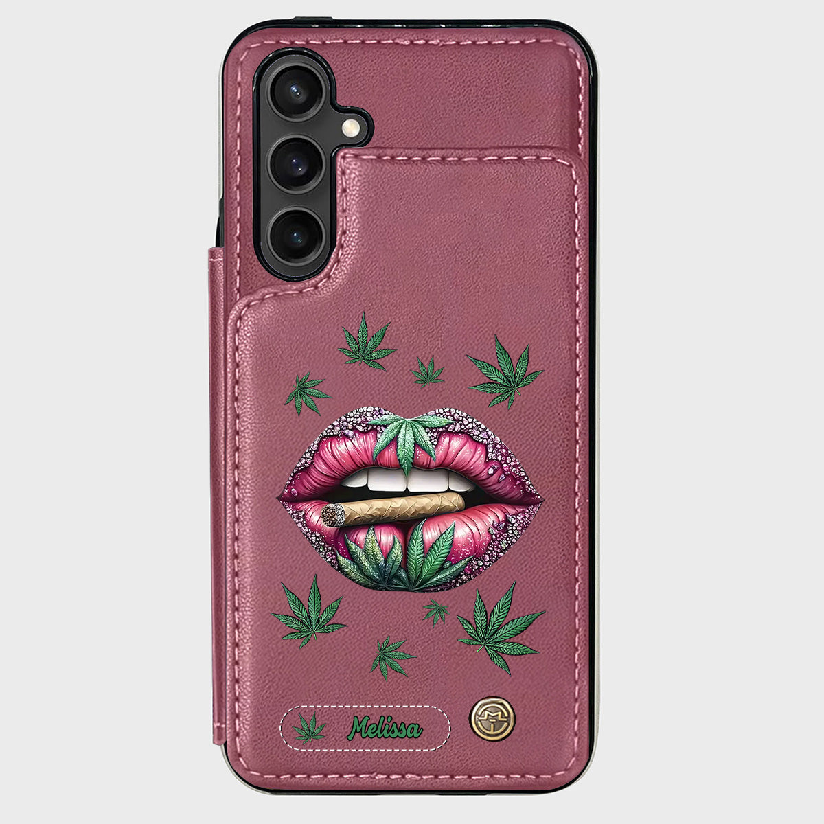 Get High - Personalized Weed Wallet Phone Case