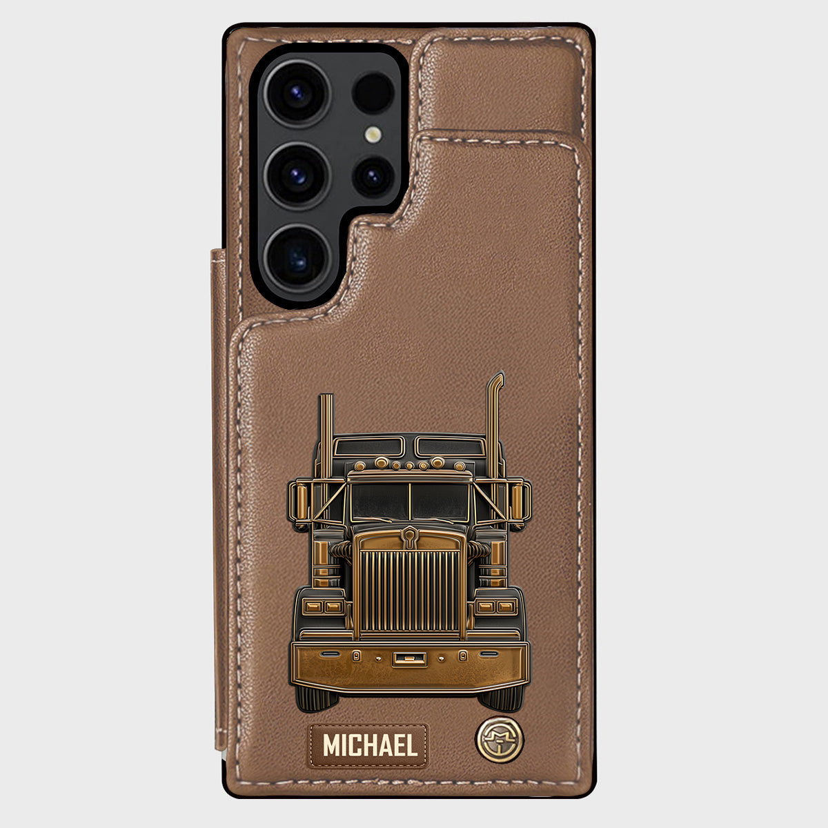 LKW-Fahrer – Personalisierte Handyhülle mit LKW-Motiv