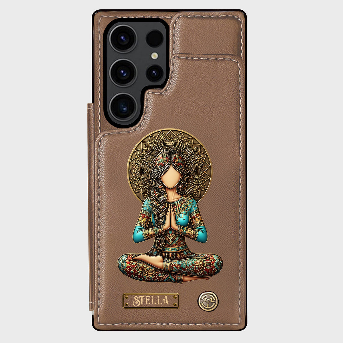 Lose Your Mind Find Your Soul - Personalized Yoga Wallet Phone Case