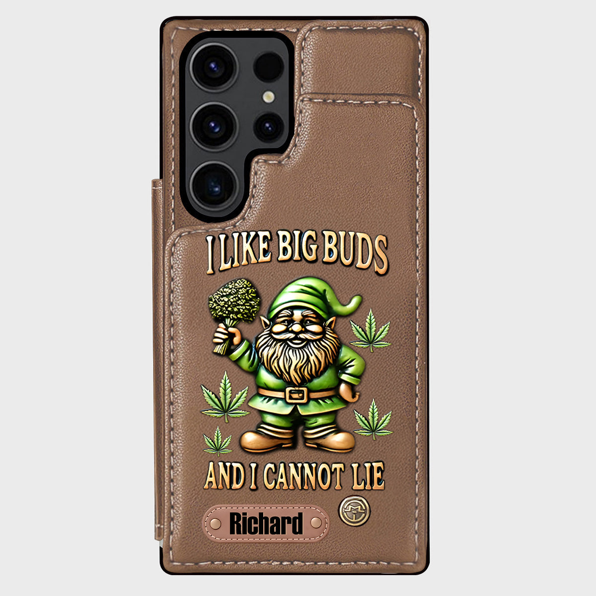 I Like Big Buds - Personalized Weed Wallet Phone Case