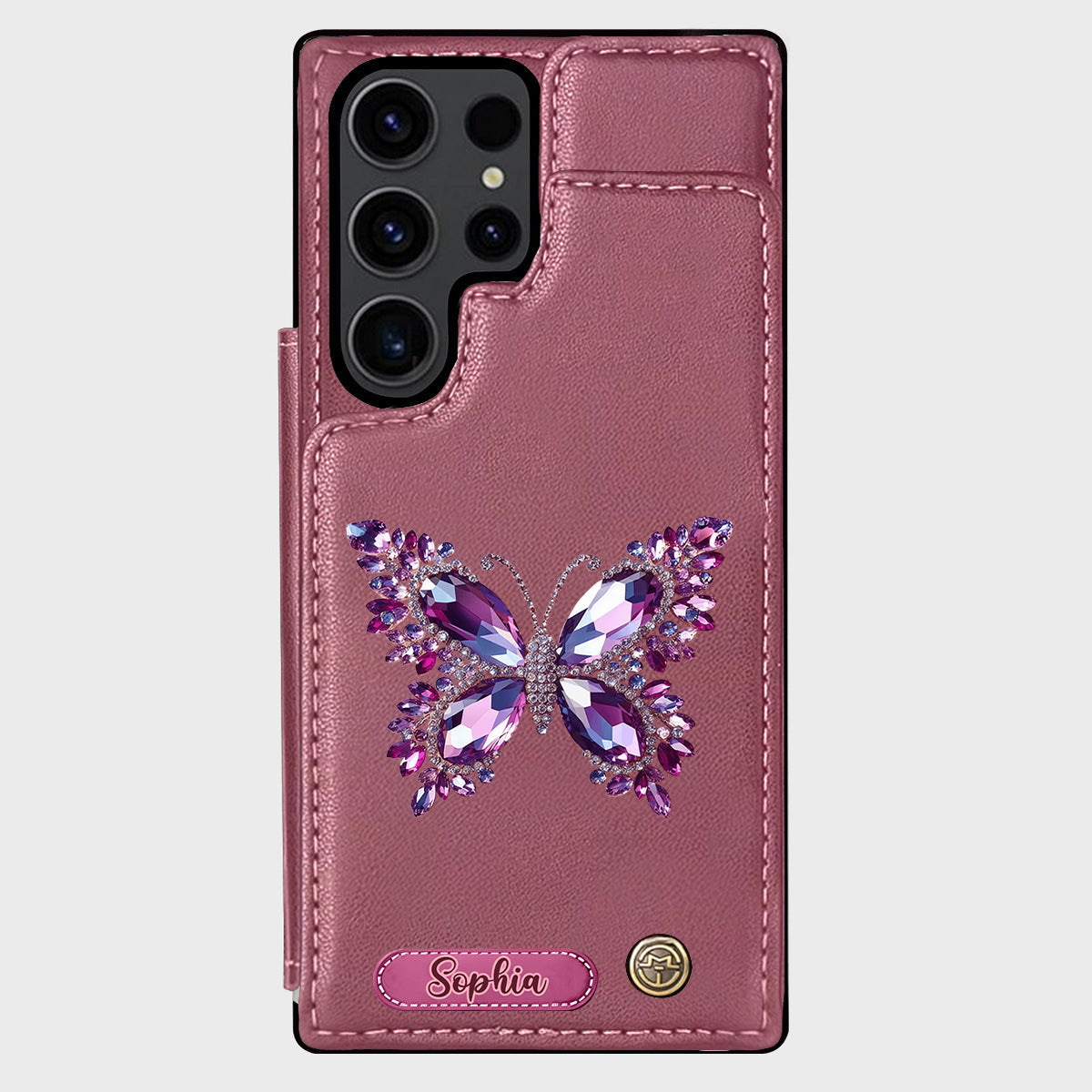 Wunderschöner Schmetterling – personalisierte Schmetterlings-Handyhülle