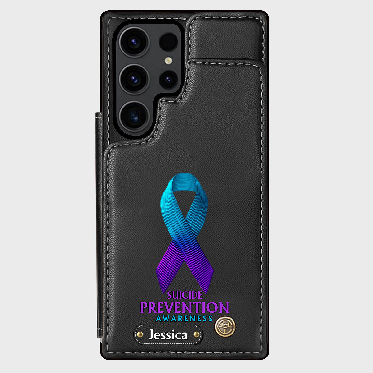 You Matter - Personalized Suicide Prevention Wallet Phone Case