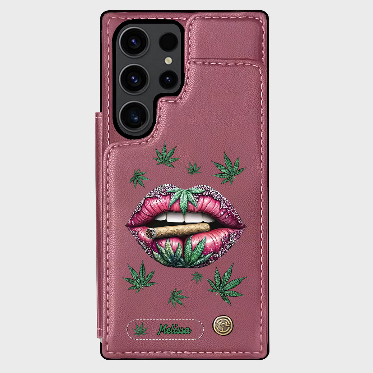 Get High - Personalized Weed Wallet Phone Case