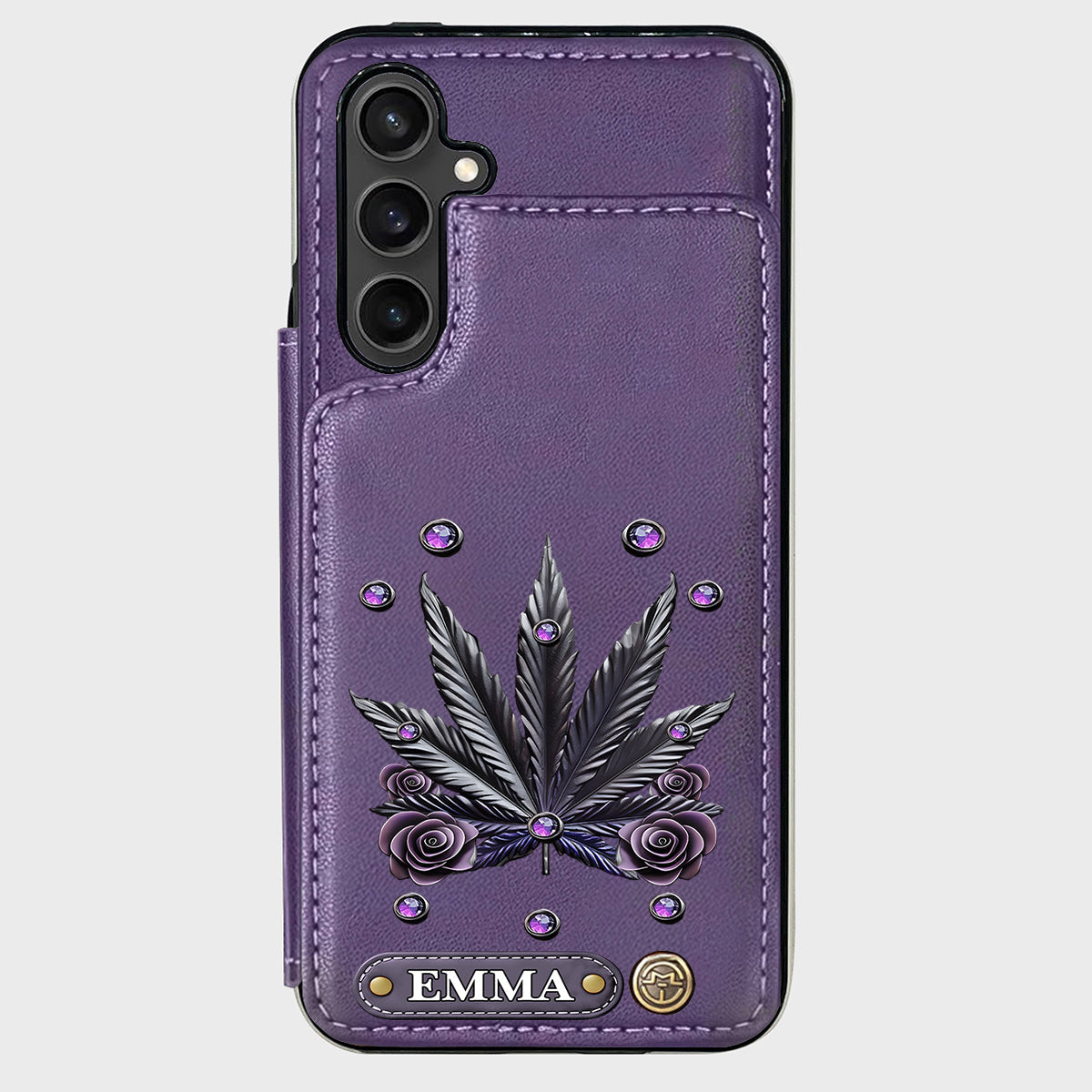 Beautiful Marijuanas - Personalized Weed Wallet Phone Case