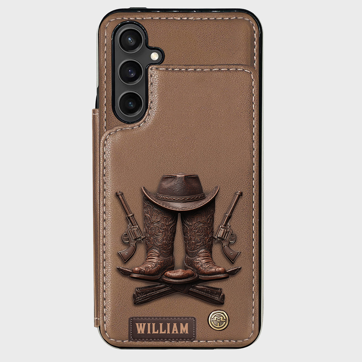 Western Spirit – Personalisierte Handyhülle im Western-Look