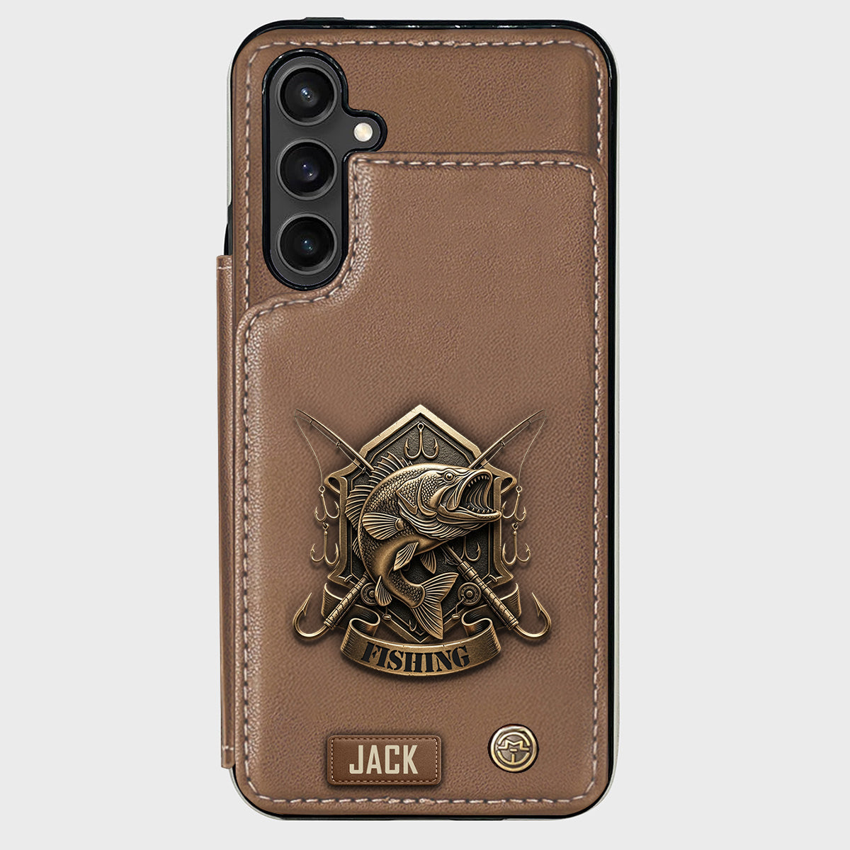 Fishing For Life - Personalized Fishing Wallet Phone Case