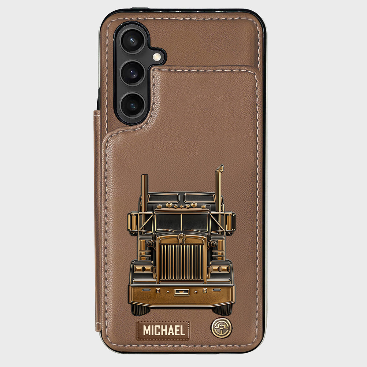 LKW-Fahrer – Personalisierte Handyhülle mit LKW-Motiv