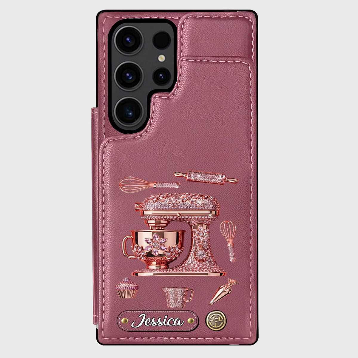 Love Baking - Personalized Baking Wallet Phone Case