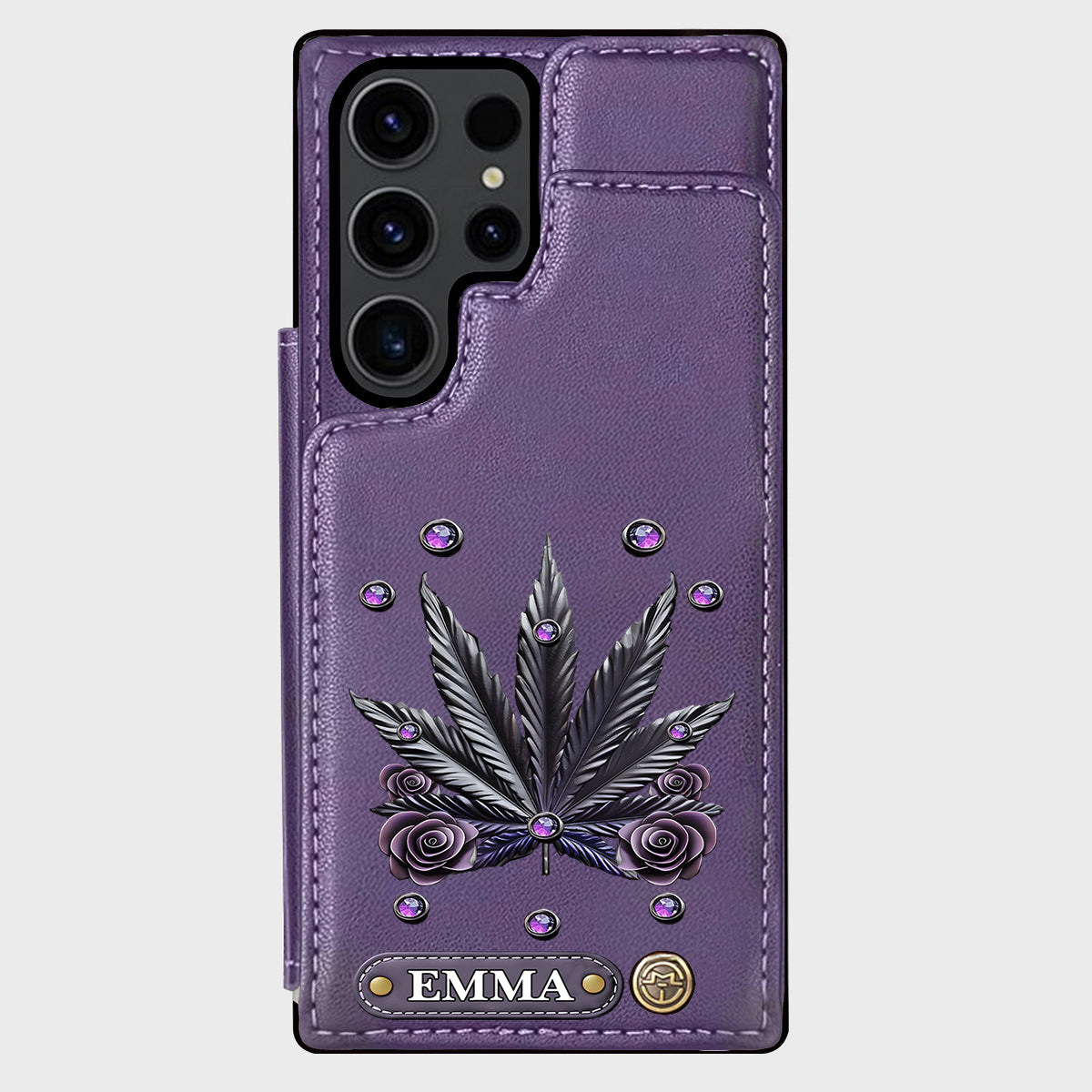 Beautiful Marijuanas - Personalized Weed Wallet Phone Case