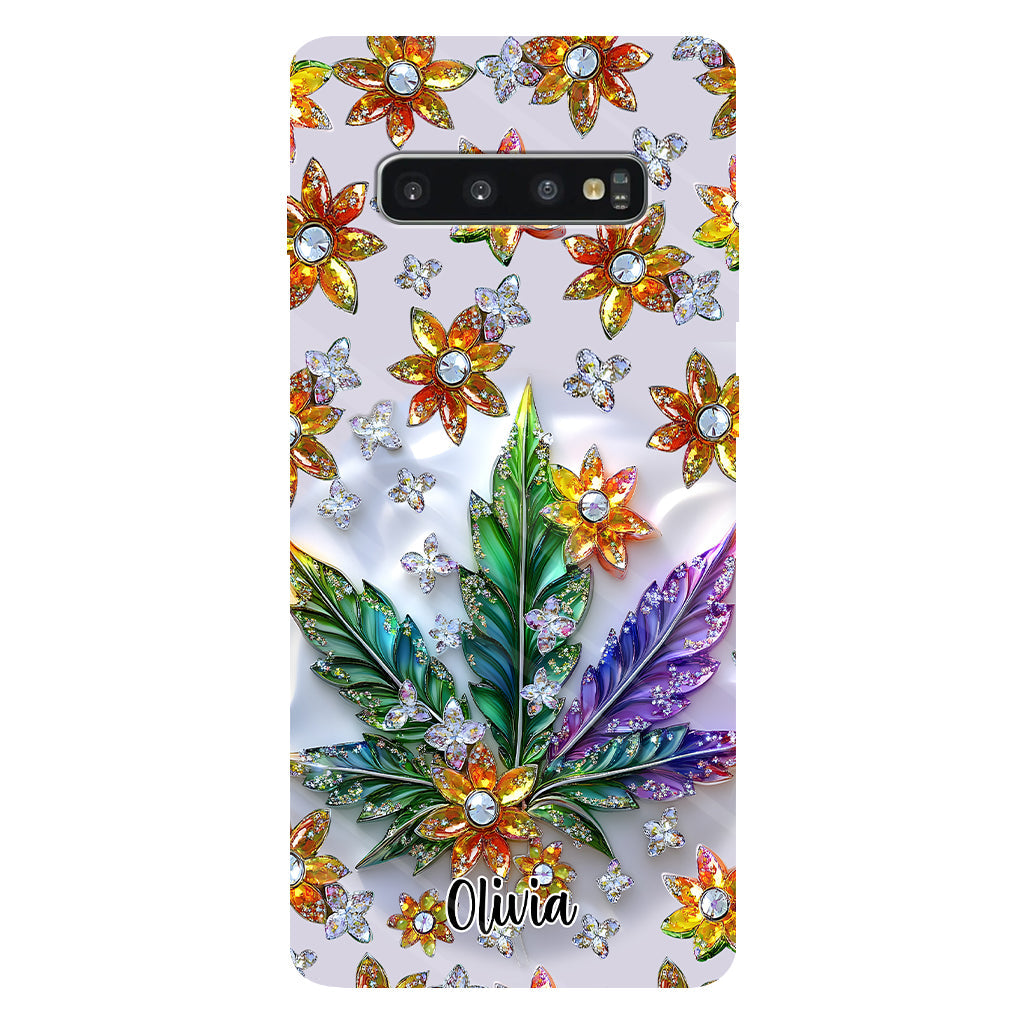 Beautiful Leaf - Personalized Weed Full Print Phone Case