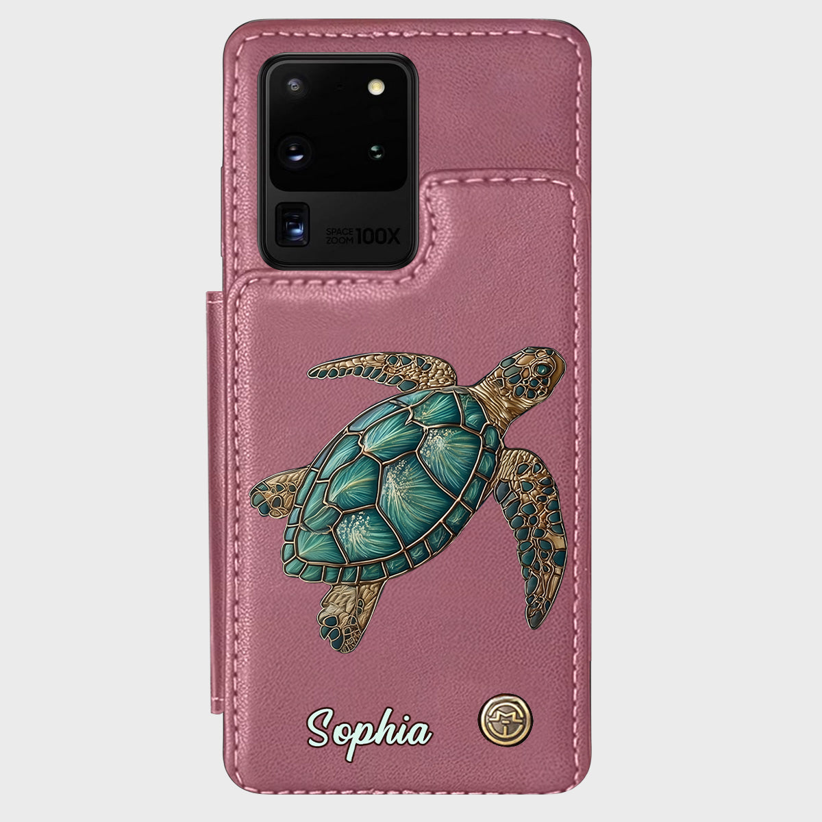 Love Turtles - Personalized Turtle Wallet Phone Case