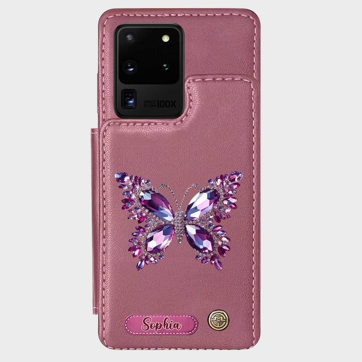 Wunderschöner Schmetterling – personalisierte Schmetterlings-Handyhülle