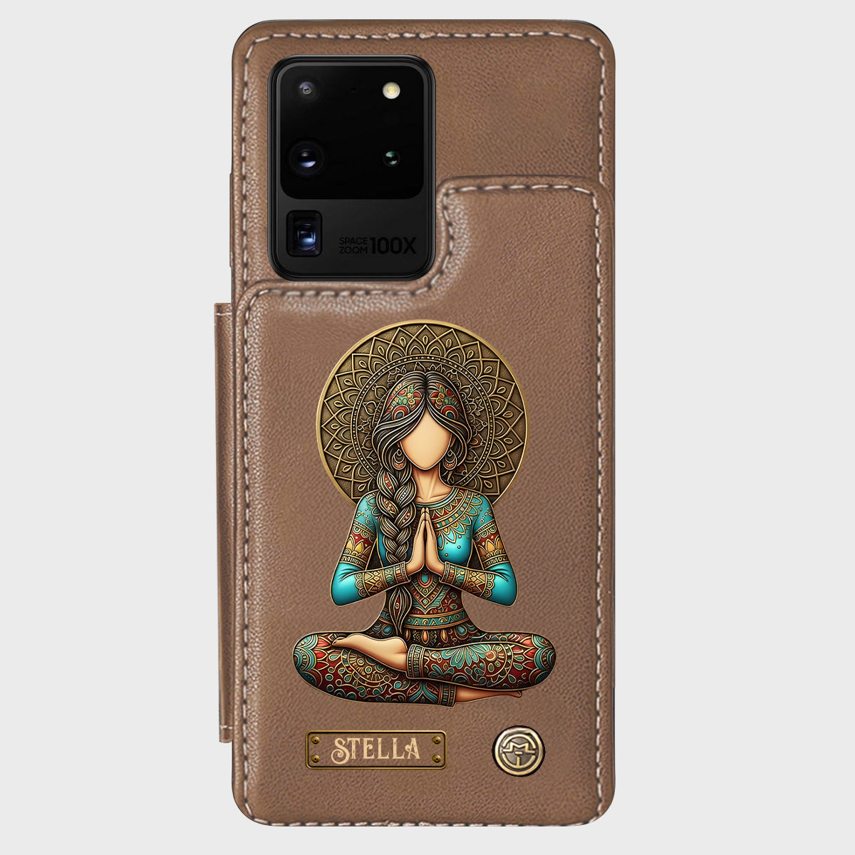 Lose Your Mind Find Your Soul - Personalized Yoga Wallet Phone Case