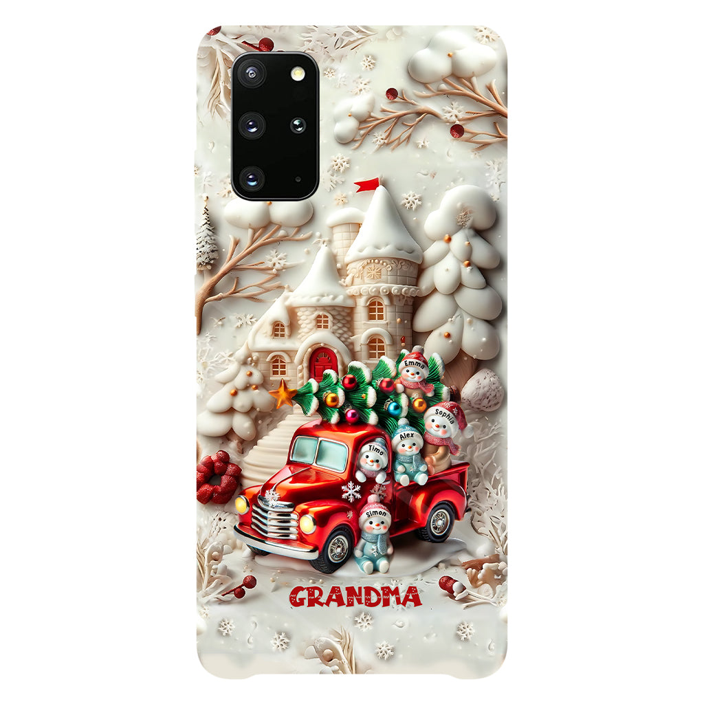 Nana's Little Cuties - Personalized Grandma Full Print Phone Case