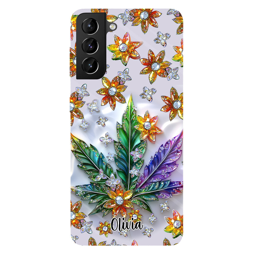 Beautiful Leaf - Personalized Weed Full Print Phone Case