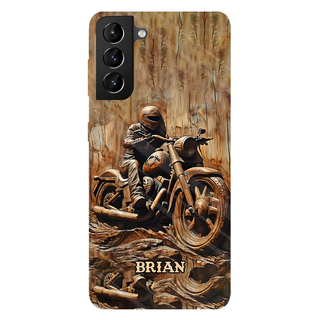 Biker - Personalized Biker Full Print Phone Case