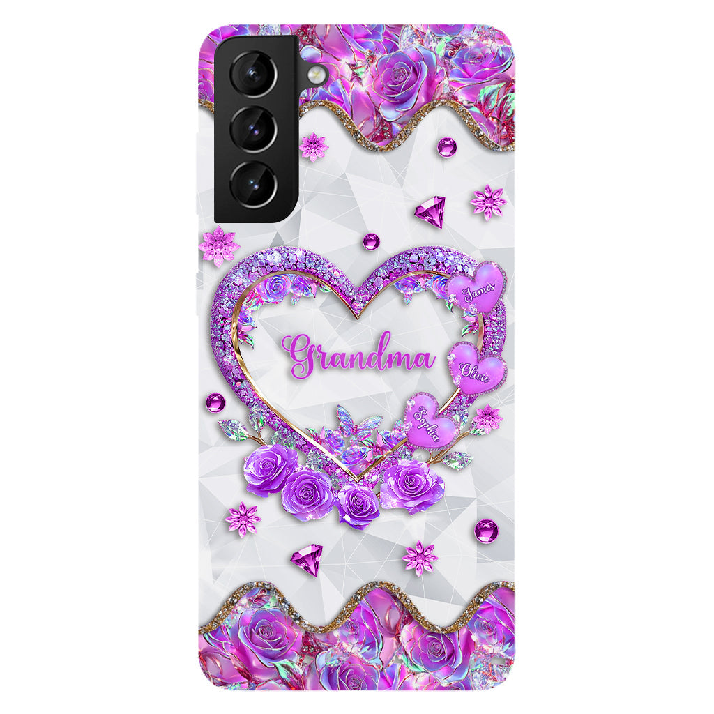 Omas Lieblinge - Personalisierte Handyhülle mit Oma-Motiv