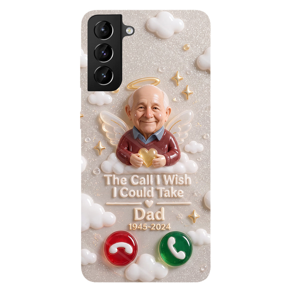 The Call I Wish I Could Take - Personalized Memorial Clear Phone Case