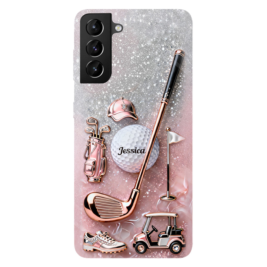 Love Golf – Personalisierte Handyhülle mit Golf-Vollbild