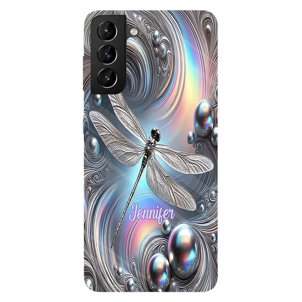 Beautiful Dragonfly - Personalized Dragonfly Full Print Phone Case