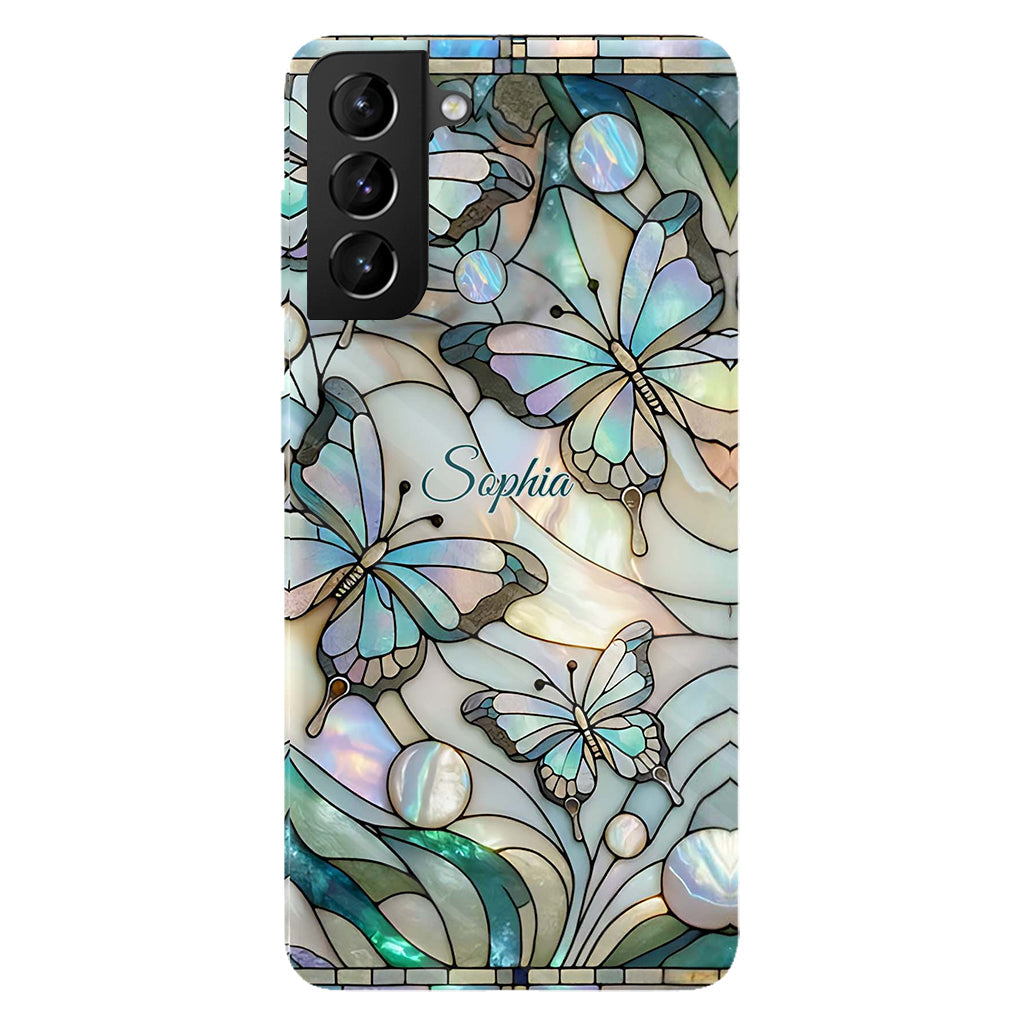 Love Butterflies - Personalized Butterfly Full Print Phone Case