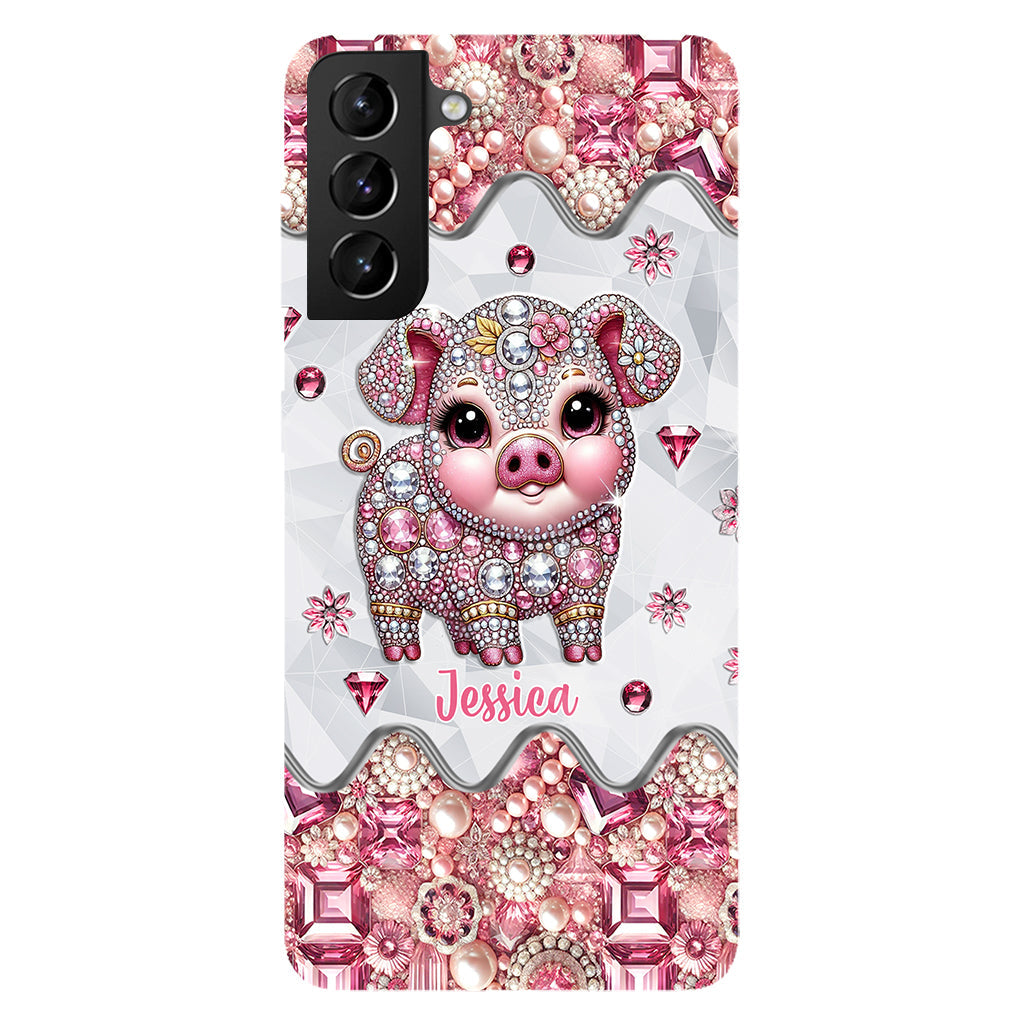 Cute Pig - Personalized Pig Lover Full Print Phone Case