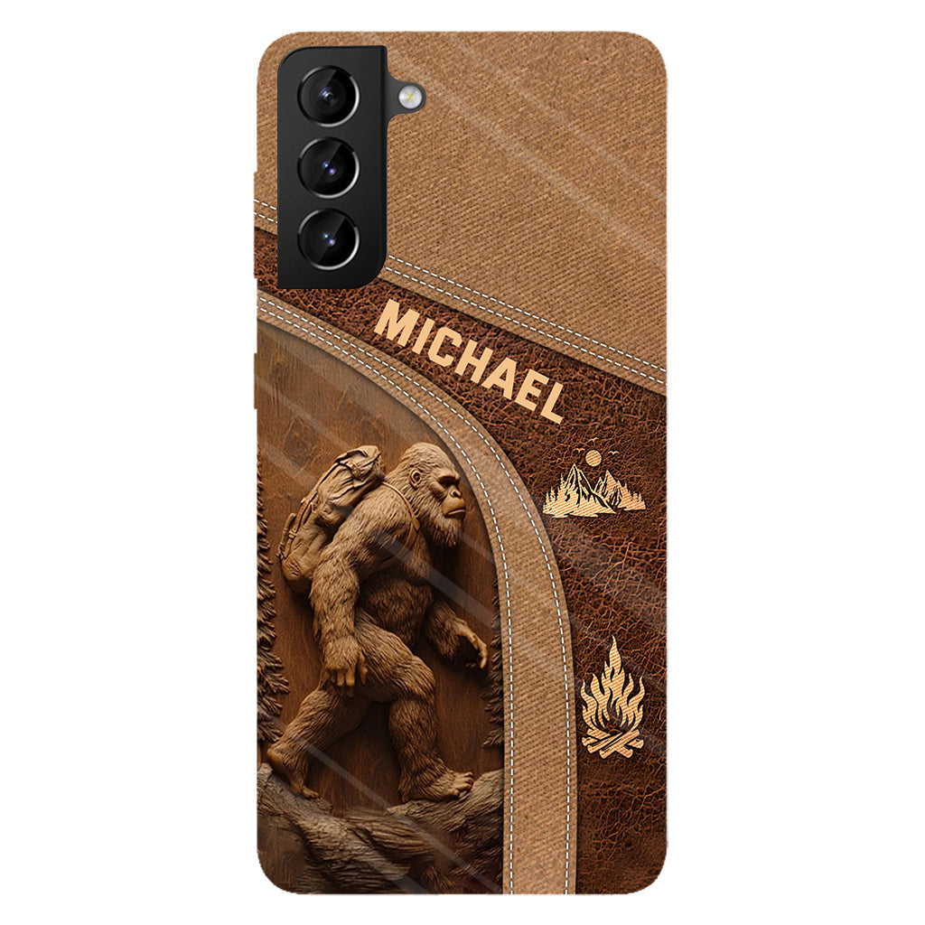 Sasquatch - Personalized Hiking Full Print Phone Case