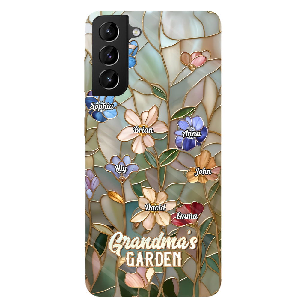 Grandma's Garden - Personalized Grandma Full Print Phone Case