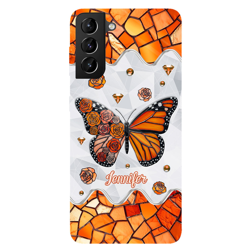 Wunderschöner Schmetterling – Personalisierte Handyhülle mit Schmetterlingsmotiv