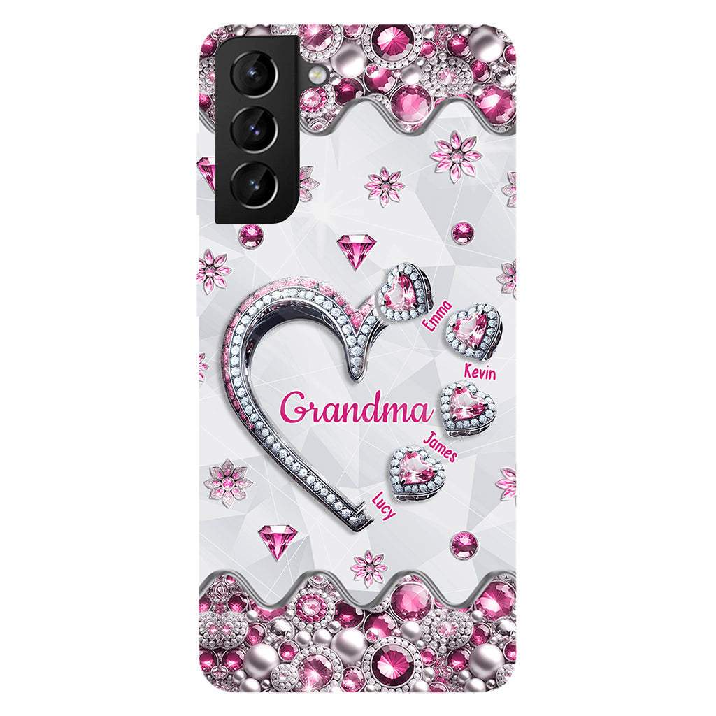 Geschenkidee für Oma, Mama usw. – Personalisierte Handyhülle mit Oma-Motiv