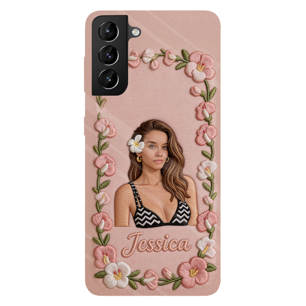 Birth Month Flower (Jan to Dec), Best Gift Idea - Personalized Birth Month Flower Full Print Phone Case