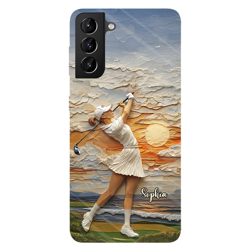 Golf Is My Life - Personalized Golf Full Print Phone Case