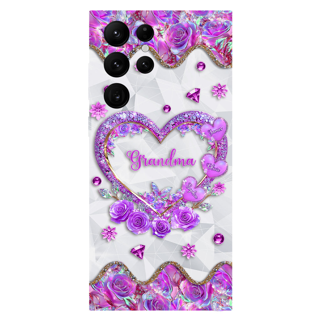 Omas Lieblinge - Personalisierte Handyhülle mit Oma-Motiv