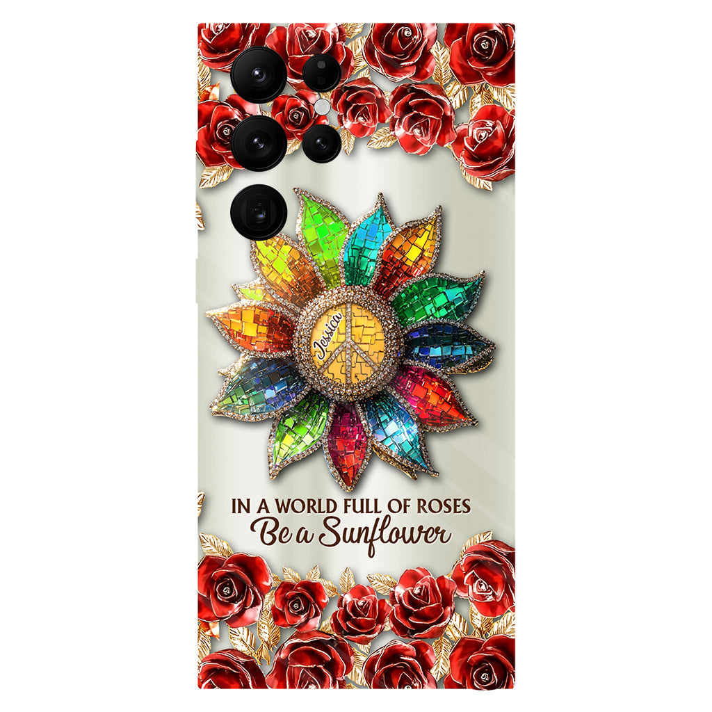 Hippie Soul – Personalisierte Handyhülle mit Hippie-Vollbilddruck